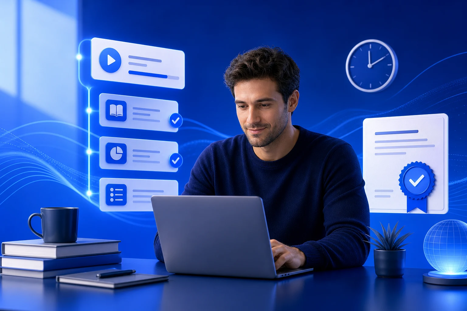 Дистанционное обучение на образовательной платформе